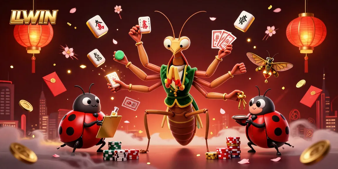 Experience thrilling gameplay at LLWIN with vibrant 3D characters and elements from the casino world.