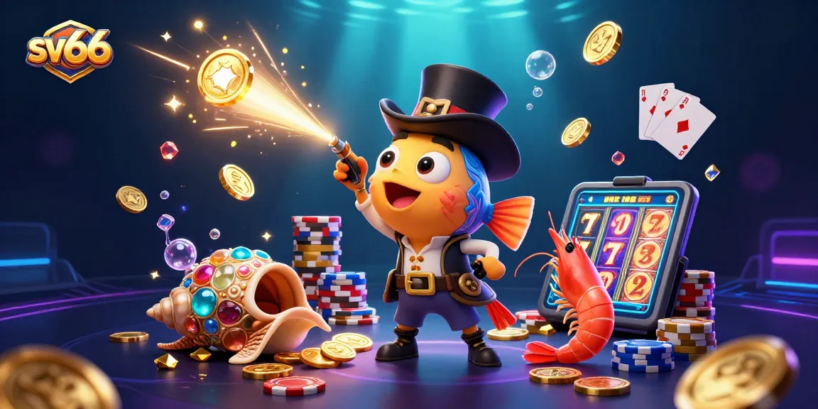 Catch endless prizes like sv66 in a vibrant underwater casino heist with treasure-filled sea creatures.