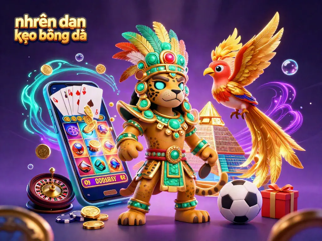 Experience nhận định kèo bóng đá in a vibrant scene showcasing sports betting dynamics and casino excitement.