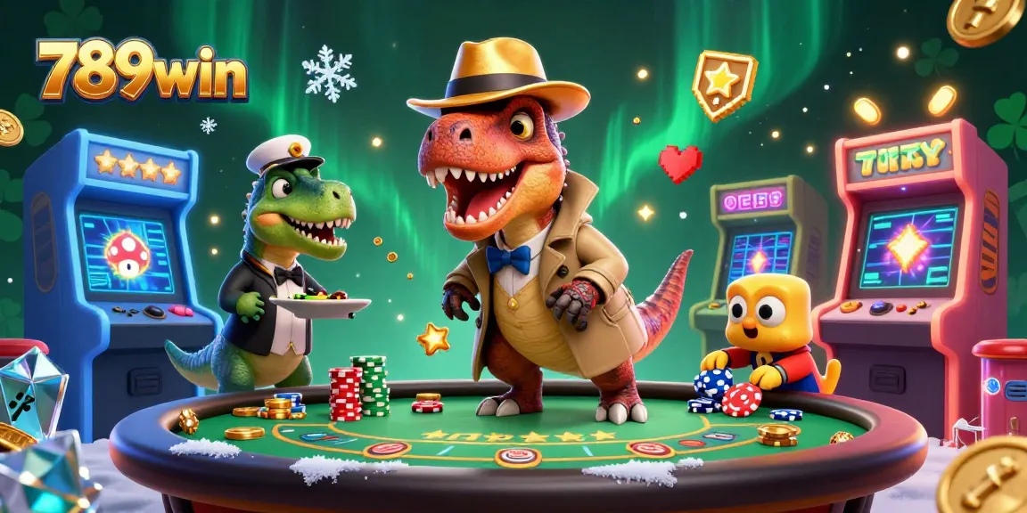 Experience thrilling gaming with the velociraptor at 789win's dynamic blackjack table.