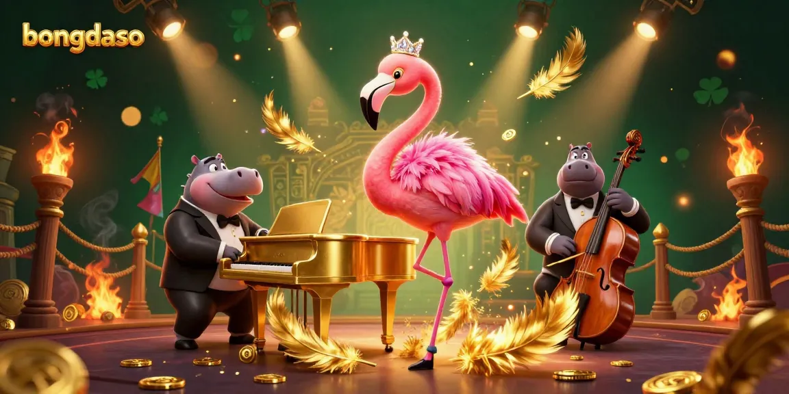 Bongdaso showcases a vibrant casino scene with singers, musicians, and dynamic gambling elements.