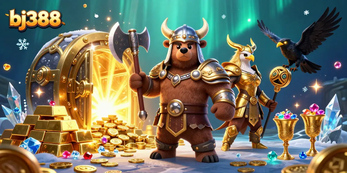 BJ388 players engaging in exciting live battles with immersive 3D elements and dynamic treasure.