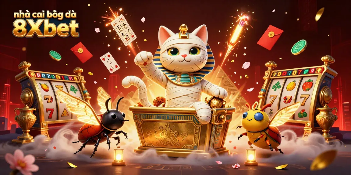 Experience the excitement of nhà cái bóng đá 8Xbet with vibrant slot games and thrilling casino action.