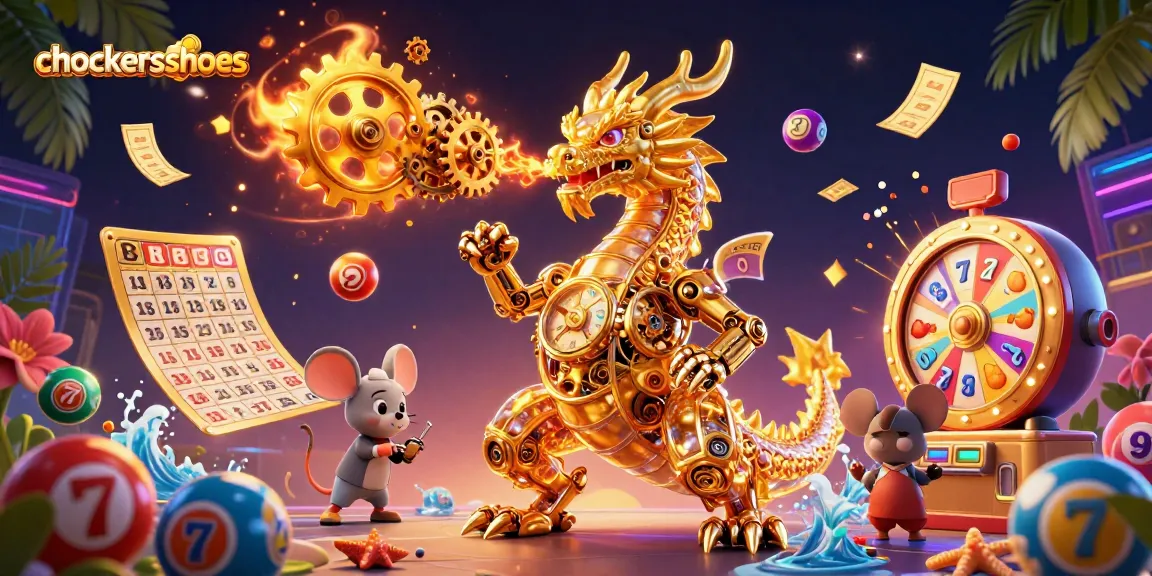 Engage with chockersshoes at this vibrant casino scene filled with thrilling slot games and lottery fun.
