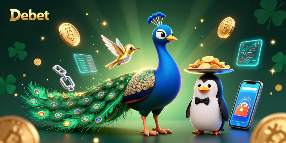 Engage in thrilling betting experiences with Debet's vibrant, immersive 3D casino scene.