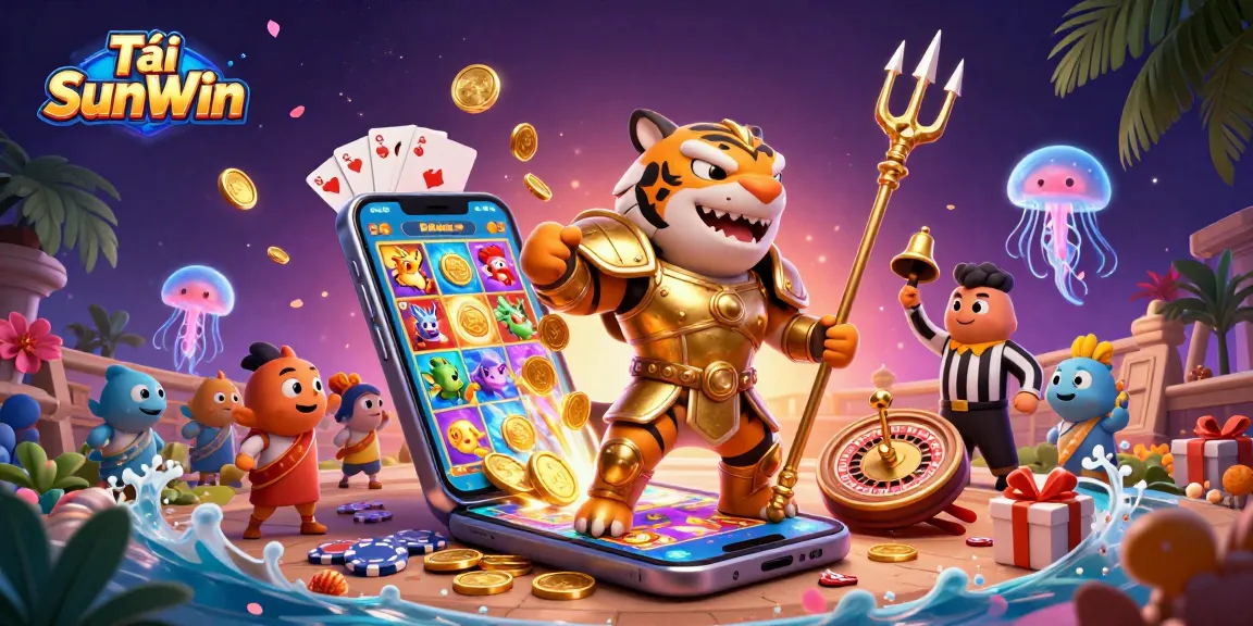 Tải SunWin and experience the underwater excitement of 3D slot games with vibrant graphics and action.