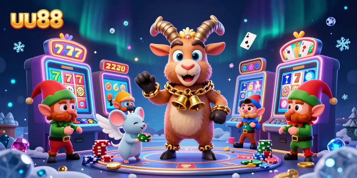 Experience thrilling gaming with uu88 in a vibrant, immersive casino scene.