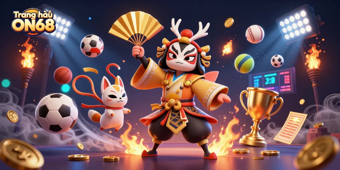 Engage with Trang chủ ON68's thrilling gaming experience featuring live sports and rewarding bets.